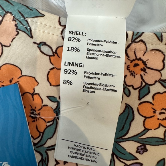 CUPSHE Women's One Piece Swimsuit Bathing  Scoop Neck Wide Straps Pull On XS - Picture 7 of 11